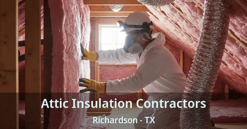 Attic Insulation Contractors Richardson - TX
