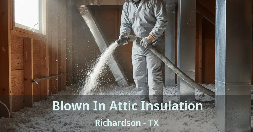 Blown In Attic Insulation Richardson - TX