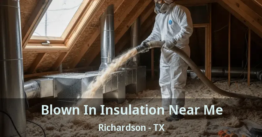 Blown In Insulation Near Me Richardson - TX