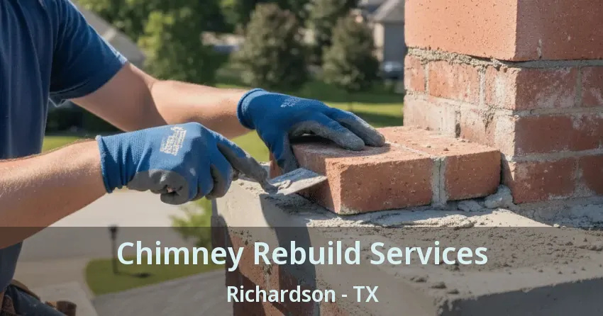 Chimney Rebuild Services Richardson - TX