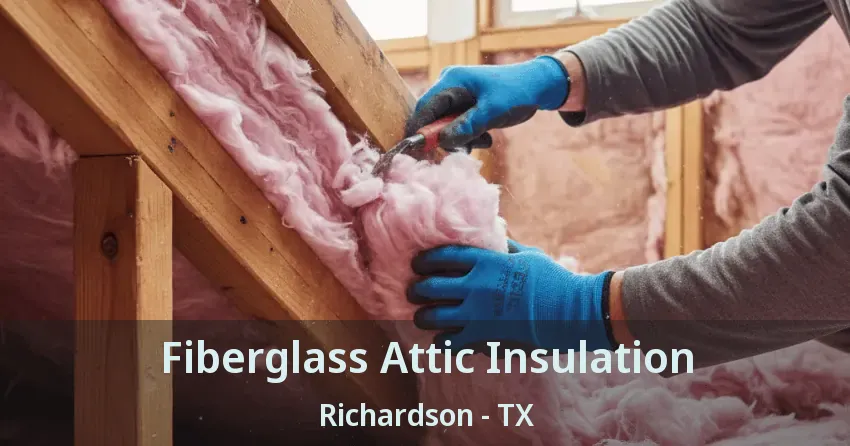 Fiberglass Attic Insulation Richardson - TX