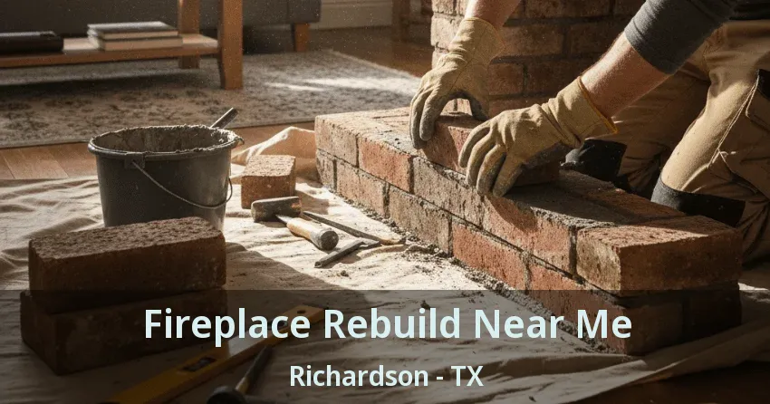 Fireplace Rebuild Near Me Richardson - TX
