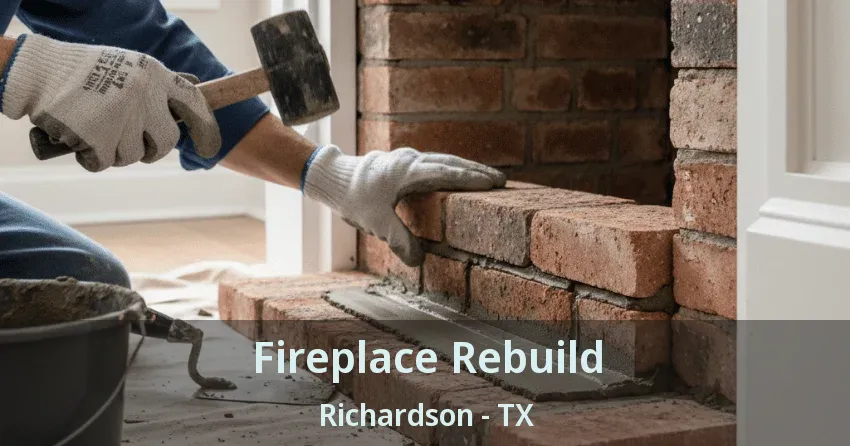 Fireplace Rebuild Richardson - TX