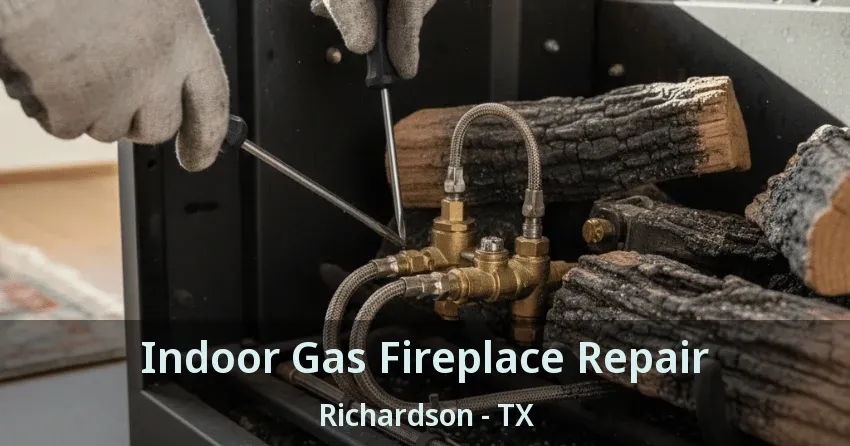 Indoor Gas Fireplace Repair Richardson - TX