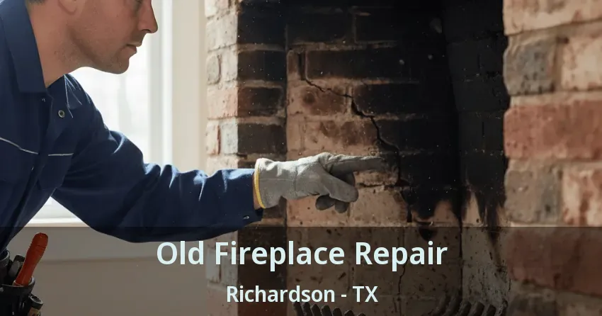 Old Fireplace Repair Richardson - TX Old Fireplace Repair Richardson - TX